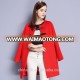 Latest fashion Stye single breasted Women dress Wool Coat for winter