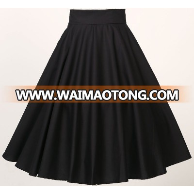 dropship in stock 50s 60s clothing swing dance circle skirt women's classic vintage plus size 6xl